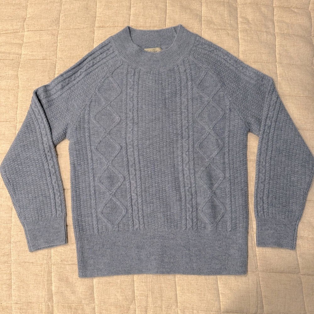 NWT Charlie Paige light blue sweater - never worn.